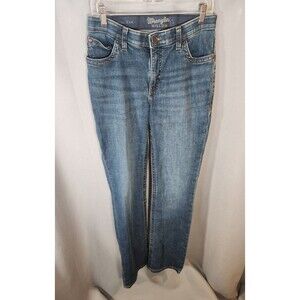 Wrangler Womens Willow‎ Ultimate Riding Mid-Rise Boot Cut Jeans  31x35.5